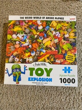 Toy explosion weird toy puzzle nib